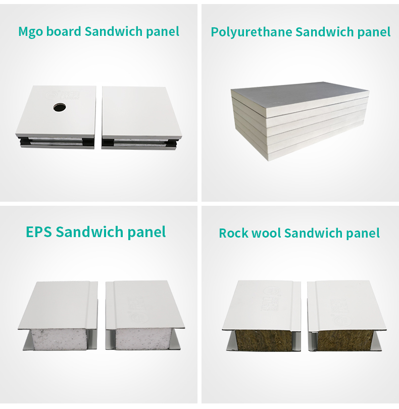 Buy Wholesale China Mgo Rock Wool Sandwich Wall Panel Thermal Insulation  Fireproof Magnesium Ceiling Board For Hospital Electronics Factory & Wall  Panel at USD 6.6
