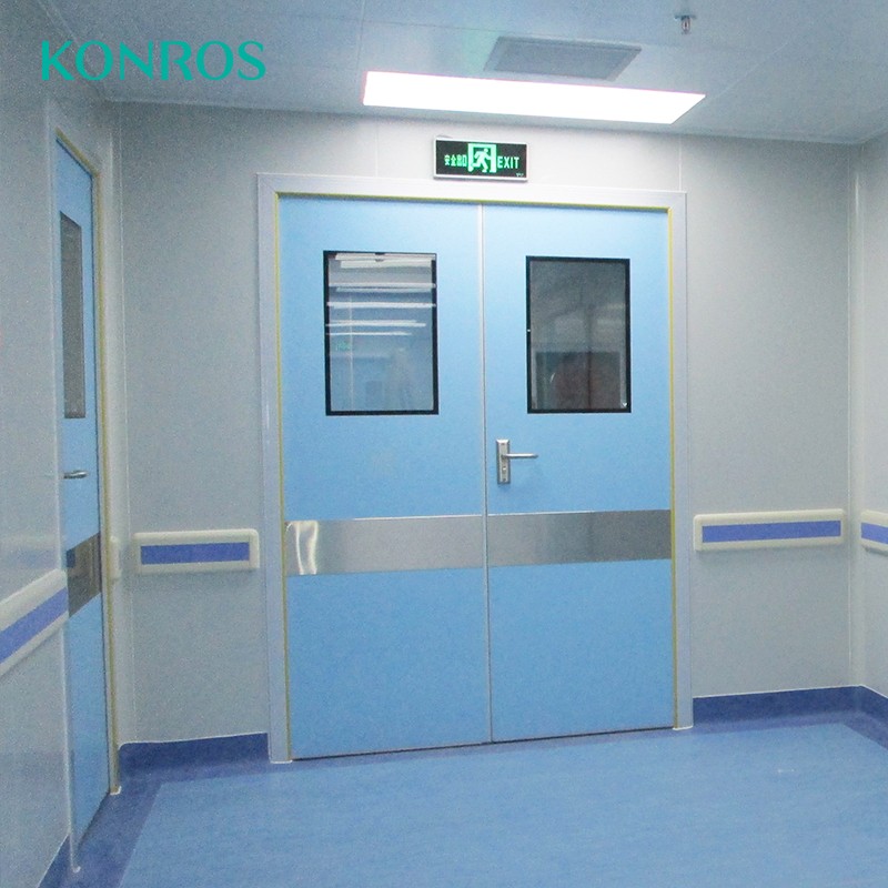 Anti bacteria HPL flush laminate Door for hospital and laboratory 