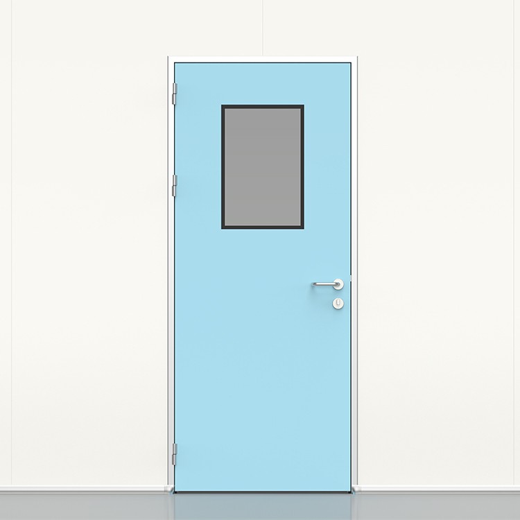 Concealed door closer Clean Room Single Door  aluminum door