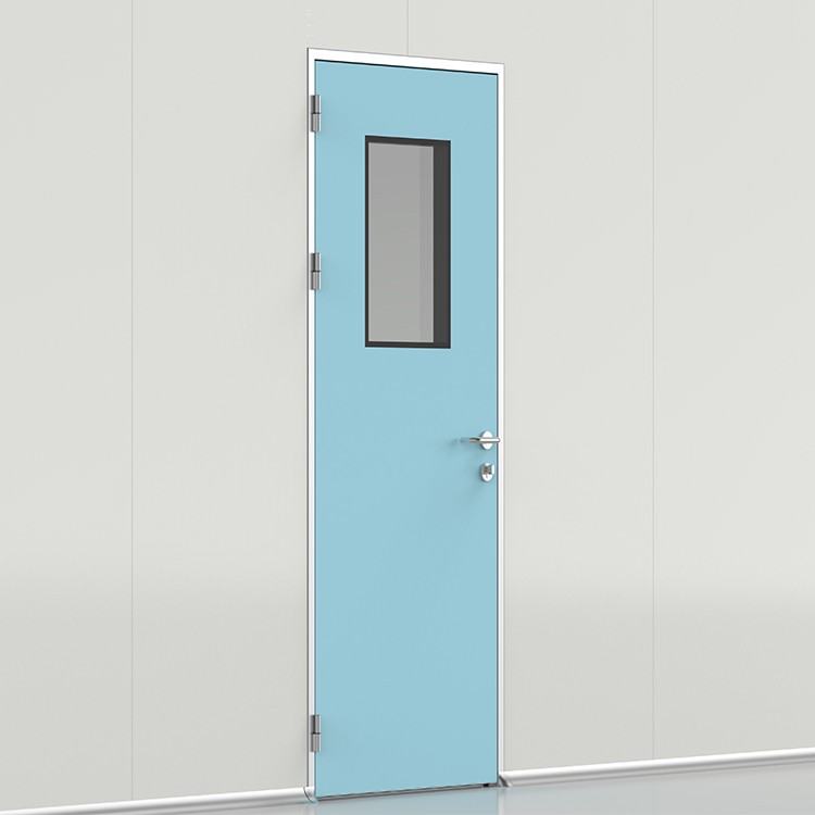 Concealed door closer Clean Room Single Door  aluminum door