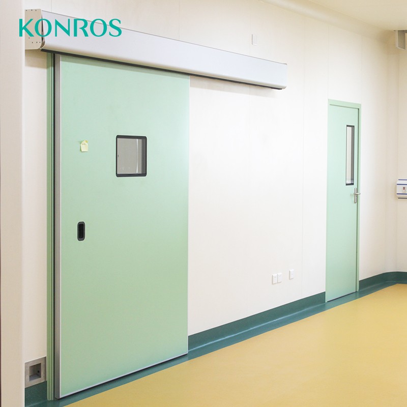 Hospital airtight sliding door for operating room