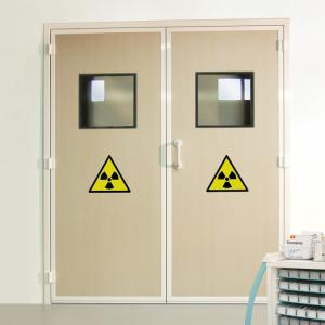 Hospital medical lead lined door for X-ray room door or CT room door