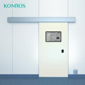 Hospital or medical center sliding electric clean door hanging room divider 