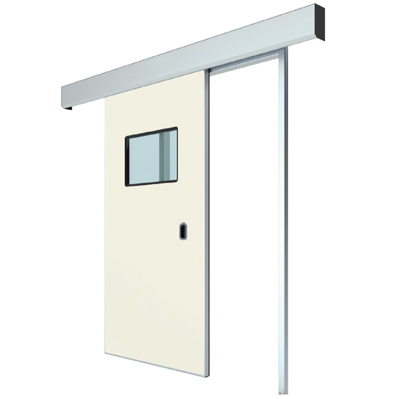 Hospital or medical center sliding electric clean door hanging room divider 