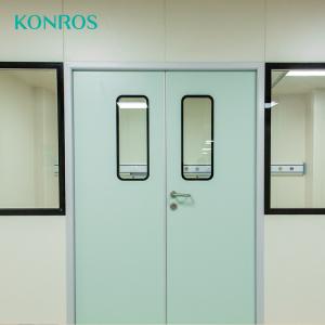 closer fitting Mild Steel Clean Room Door Hospital Door